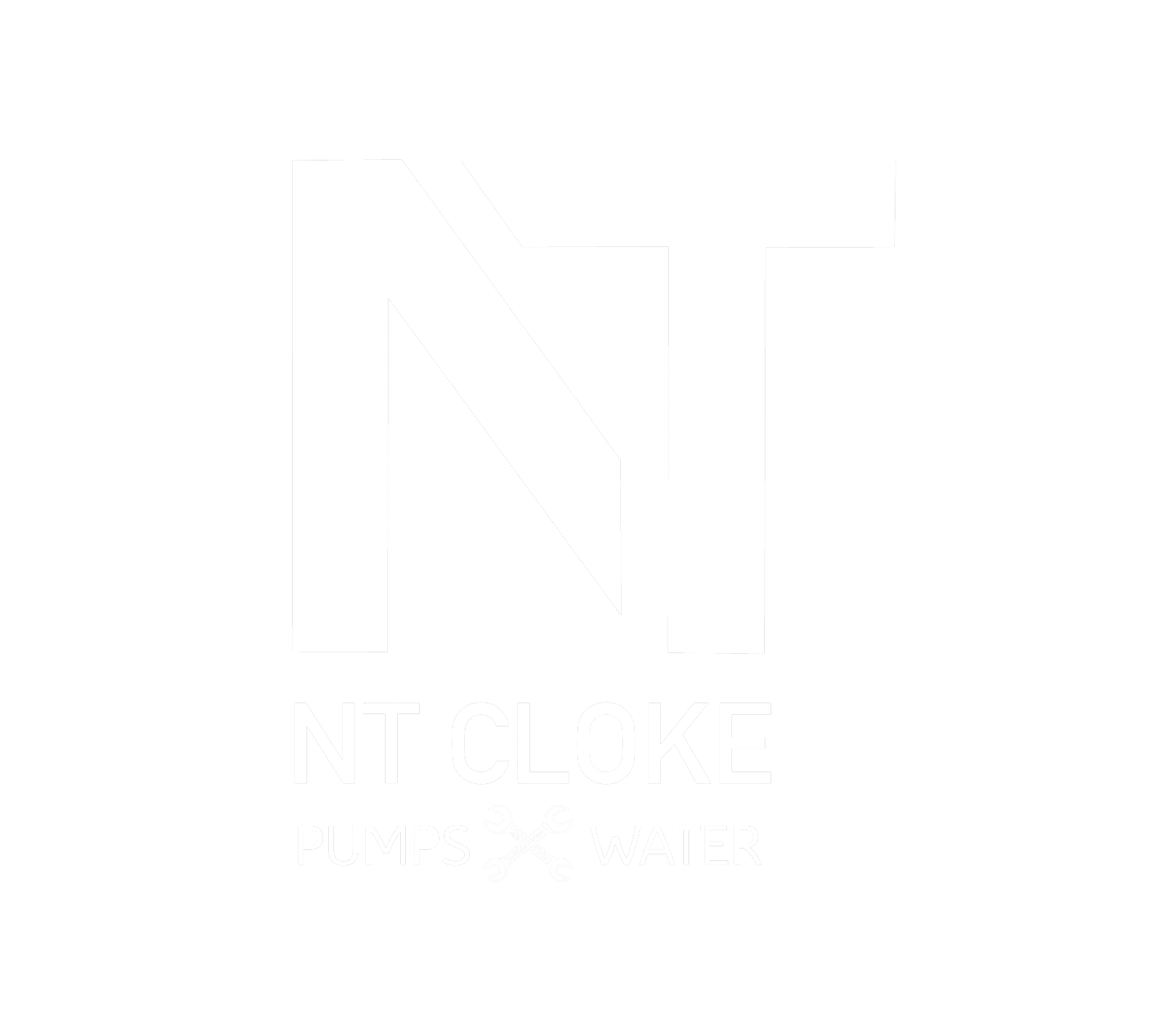 NT Cloke logo white