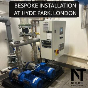 Bespoke pump Installation at Hyde Park, London!