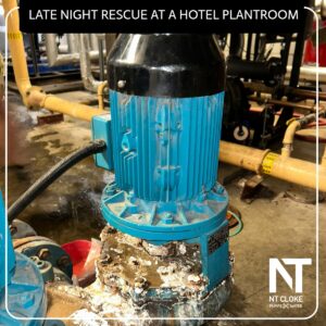Late-Night Rescue at Top Floor Hotel Plantroom