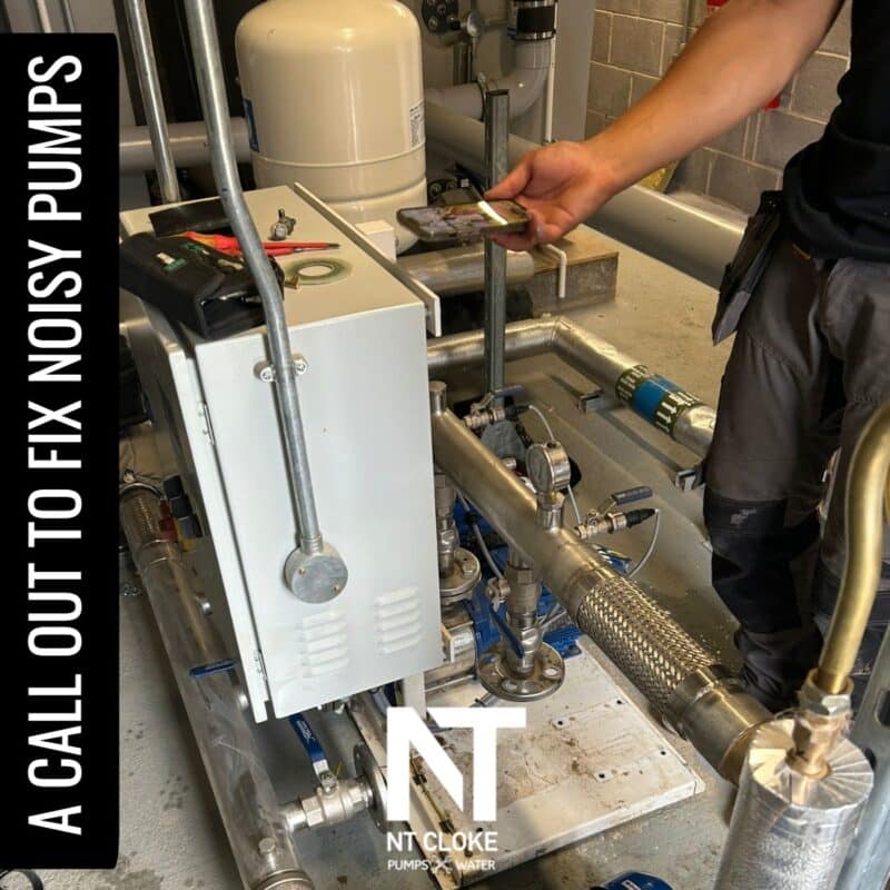 Noisy pump situation at a newly-built residential complex