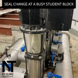 Seal Change at a Busy Student Block in Leeds