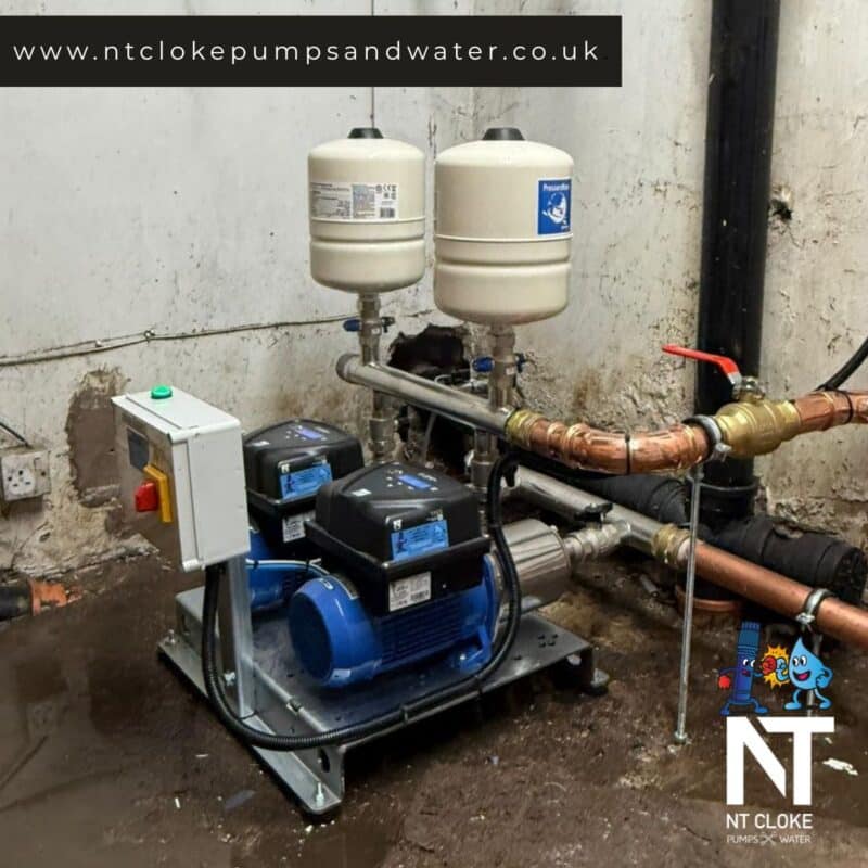 Booster Set Upgrade Liverpool NT Cloke Pumps and Water UK