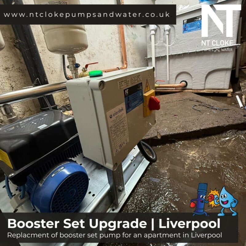 Booster Set Upgrade Liverpool NT Cloke Pumps and Water UK