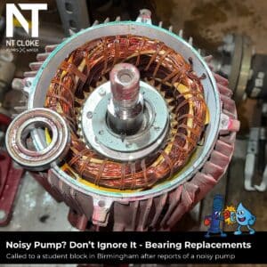 Noisy Pump Dont Ignore It Bearing replacements NT Cloke Pumps and Water