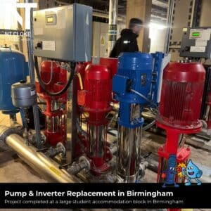 Pump and Inverter Replacment in Birmingham NT Cloke Pumps and Water UK