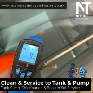 Clean and Service to Tank and Pump