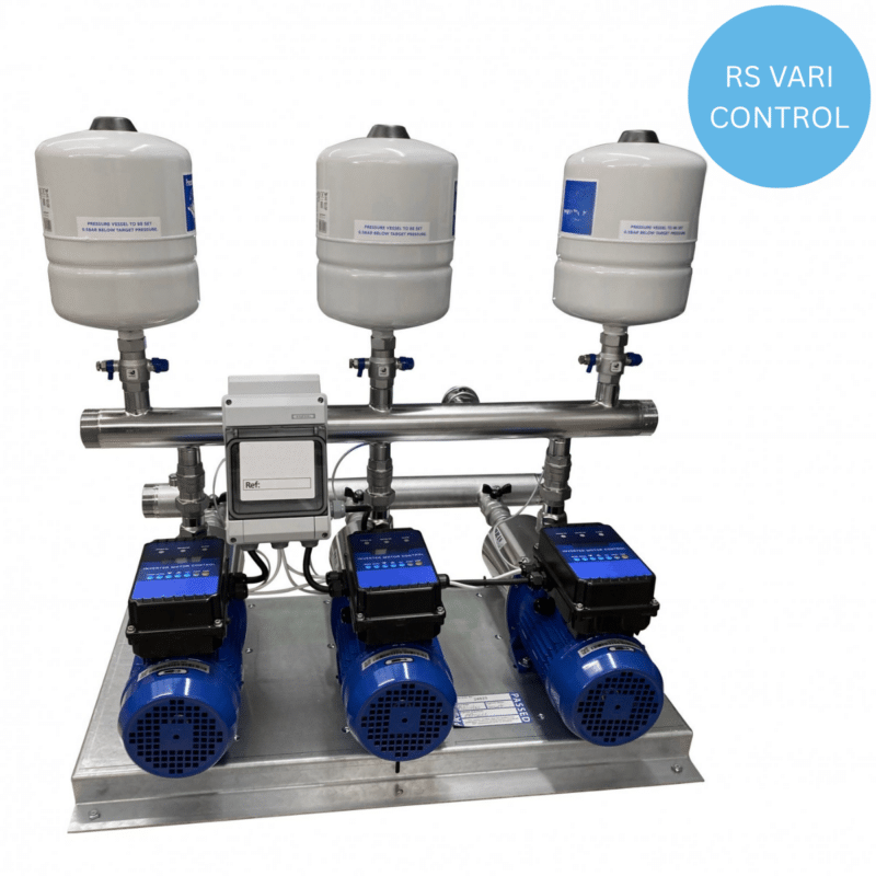 Triple Variable Speed Booster Set – 150L/Min @ 5.25 Bar