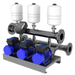Triple Variable Speed Booster Set 3-MX18-4/8TD – 900L/Min @ 3.25 Bar