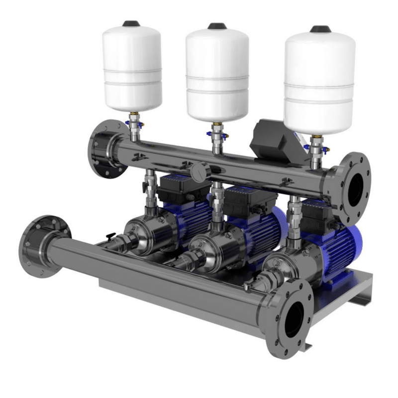 Triple Booster Set 900L/Min 4.0 Bar