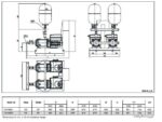 Lowara SMB20 twin booster set 240V with VFD control. Designed for high-demand residential and commercial systems. NT Cloke Pumps and Water