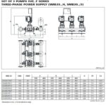 Lowara SMB30 15SVE02F015 Booster Set 415V