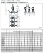 Lowara SMB30 3SVE11F015 Booster Set 240V
