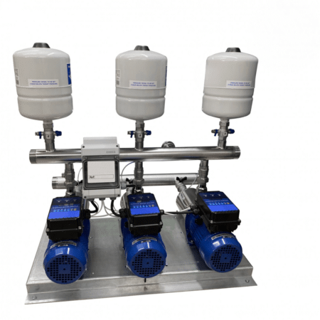 Triple Variable Speed Booster Set, 150 l/min @ 4.5 Bar