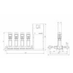 Grundfos Hydro MPC-E 4 CRIE20-1 (415v) Booster Set - Image 3