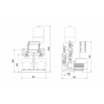 Grundfos Hydro Multi-E 2 CME10-3 (3 x 400v) Booster Set - Image 3