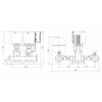 Grundfos Hydro Multi-E 2 CRIE20-1 (3 x 400v) Booster Set - Image 3