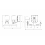 Grundfos Hydro Multi-E 2 CRIE3-4 (3 x 400/230v) Booster Set - Image 3