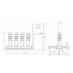 Grundfos Hydro MPC-E 4 CRIE15-3 (415v) Booster Set - Image 3