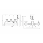 Grundfos Hydro Multi-E 3 CRIE10-3 (3 x 400v) Booster Set - Image 3