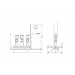 Grundfos Hydro MPC-E 3 CRIE5-2 (240v) Booster Set - Image 3