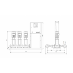 Grundfos Hydro MPC-E 3 CRIE20-1 (415v) Booster Set - Image 3