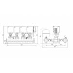 Grundfos Hydro Multi-E 4 CRIE10-3 (3 x 400v) Booster Set - Image 3