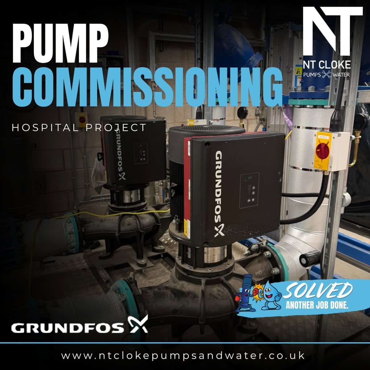 This is from their fb social, i will upload it as a case study :) Solving Low Water Pressure in a London Property 🚰🏙️ Low water pressure can be frustrating — but for one London property owner, it’s now a thing of the past. After being contacted about ongoing pressure issues, our team attended site and carried out testing. The results were clear: the property needed a booster set to deliver consistent, reliable flow. With limited space available, we designed and installed an in-tank booster set with inverter controls — a compact, efficient solution perfect for the property’s needs. Following installation, we took the owner on a walk-around… and let’s just say the smile said it all. ✅ Tailored solution for the property ✅ Fully tested and commissioned ✅ Reliable pressure, every time If you’re battling low pressure in your building — whether residential, commercial or mixed-use — we can design, supply and install the right system for your space. 🚰 Booster Set Upgrade – Liverpool Apartment Block When an ageing booster set repeatedly failed, it left tenants facing water disruptions and ongoing issues. A full upgrade was the only solution. ✅ We surveyed, measured, and specified the correct system ✅ Ordered all parts, fittings, and a new triple pump variable booster ✅ Installed, insulated, and commissioned the system The result? A reliable, efficient booster set that keeps the entire block running smoothly — giving residents the consistent water supply they deserve. A huge effort from our team to deliver a seamless installation with minimal disruption onsite. ⚡ Control Panel Failure – College Site ⚡ We were recently called to a college after a power surge damaged the PCBs in their old Grundfos control panel. With the panel now obsolete and replacement parts unavailable, our engineers had to act quickly. ✅ Temporarily set Pump No.1 as a single pump ✅ Rewired the transducer directly into the inverter ✅ Restored water supply to site 👉 Next steps: we’ll be offering the client two options — either a new control panel compatible with their inverters, or a complete new booster unit. 💡 Installed back in 2006, this set has certainly had its time. An upgrade will deliver improved reliability and efficiency moving forward. 🔧 One of the key strengths of our engineers is that they are multi-skilled and experienced with all makes and models — meaning whatever system you have on site, we can provide a fix and keep your building operational. 🚨 Tank Clean & Chlorination – Leicester Apartment Block 🚨 This week our engineers carried out a full tank clean and chlorination at an apartment block in Leicester – and as the photos show, this one was well overdue. Alongside the clean, we also took post-service samples to ensure everything met the correct standards. 💡 Why does this matter? When tanks are left unchecked, sediment, scale, and bacteria can build up, putting residents at risk and reducing system efficiency. Legionella and other harmful bacteria thrive in poorly maintained systems – a risk no building or facilities manager should ignore. ✅ Cleaned & chlorinated tank ✅ Samples sent for testing ✅ Water supply safe, compliant and efficient ⚠️ A reminder: out of sight should never mean out of mind. Regular tank cleaning is essential for compliance, efficiency, and above all, safety. At NT Cloke Pumps & Water, we handle it all – tank cleans, chlorination's, booster servicing, heating pumps and more – all in one visit. One trusted partner, full peace of mind. 📞 0116 373 5496 📧 info@ntclokepumpsandwater.co.uk 🌐 www.ntclokepumpsandwater.co.uk ✈️ Booster Set Replacement – Heathrow High-Rise 🏢 We were contacted by a customer whose booster set was on its last legs. The controls had failed, leaving the system running constantly on a single pump. As you can see from the picture… it had pumped its last pump! Our engineers arrived on-site, safely isolated the system and carried out the full replacement. The old unit was swapped out for a new inverter-driven booster set, delivering a more reliable and efficient solution. 💡 The result? ✅ Improved efficiency ✅ Energy savings from the pump now switching off when not required ✅ Peace of mind for the customer Another smooth installation completed by the NT Cloke team. 📞 If your booster set is showing signs of age, we can spec, supply and install the right replacement — keeping your building running as it should. 🔧 When Vessels Fail – Why We Always Check the Bigger Picture 💧 We were called out after a customer reported their pumps were constantly running and making a loud banging sound. On inspection, we quickly identified the issue — the vessels had failed, which was stopping the unit from starting and stopping correctly. But here’s the important part: whenever we attend a call-out like this, our engineers don’t just fix the obvious issue. We always carry out a full site inspection and check the condition of the cold water storage tanks. 💡 Why? Because a booster set is only as reliable as the system it’s connected to. Neglected tanks are a hidden risk for contamination, system inefficiency and long-term failures. On this visit, we also arranged and completed a full tank clean and chlorination — more on this in another post. 👉 This is why our clients trust us: we look beyond the immediate fix and make sure everything is taken care of. 📞 Need peace of mind with your pumps and water systems? Speak to NT Cloke Pumps & Water today. 🌊 Tank Clean, Chlorination & Pump Service – London Residential Property 🏠 Last week our team carried out a full tank clean and chlorination at a private residential property in London. As you’ll see in the photos, this tank was well overdue a clean — but it’s not just about the end result, it’s about how we get there: ✅ Extra care in client homes – carpet protection used throughout to keep the property spotless during works. ✅ Thorough cleaning & chlorination – restoring the system to a safe, compliant condition. ✅ Post-service sampling – water samples sent for testing, giving the homeowner peace of mind. ✅ Pump service completed – while onsite, our engineers also serviced the pumps to ensure the whole system was running smoothly. 💡 Why choose two or three different companies when you can work with one team that excels in both water hygiene and pump systems? At NT Cloke Pumps & Water, we deliver the full package — saving clients time, hassle and cost. 👏 Great work from the team once again! 🏫 School Servicing – Summer Preparation for Winter ❄️🔧 Summer holidays aren’t just about rest — they’re also the ideal time for schools to get servicing and maintenance completed while buildings are quieter. Our team recently carried out full school servicing works, making sure systems are in top condition and ready for the winter switch-on and the cold months ahead...now is the time schools should be planning for the winter, as the temperatures begin to drop 💡 Benefits of summer servicing for schools: ✅ Zero disruption to lessons ✅ Early identification of issues before winter demand ✅ Reliable heating & water systems when students return Planning ahead saves schools stress, downtime and costs — exactly why proactive maintenance matters. 🎓 Pressurisation Unit Upgrade – Cardiff Student Block 🏢 When a pump and controls failure caused issues at this busy student accommodation block in Cardiff, the client decided it was the right time for an upgrade. Our engineers specified and installed a new Mikrofill twin pump wall-hung unit, perfectly suited for the site. Thanks to the skill and planning of our team, the upgrade was completed with no downtime — keeping the building fully operational throughout. 💡 Why it matters: ✅ Reliable water system management ✅ Improved efficiency & modern controls ✅ Peace of mind for the client Another seamless project delivered by NT Cloke Pumps & Water. 💧 Booster Set Service & Tank Clean – Residential Property 🏠 This week our team completed a full booster set service and a tank clean & chlorination on a 500-litre tank at a residential property. ✅ The customer opted for our complete package, allowing us to carry out both services in one visit. ✅ Water samples were taken and sent for testing, ensuring everything remains safe, clean and compliant. ✅ Booster set fully serviced for smooth, efficient operation. Choosing a combined package means less disruption, better efficiency and ongoing protection for your water system. 👏 Another great example of how NT Cloke Pumps & Water delivers full-service water hygiene and pump maintenance solutions for homeowners and landlords. 📞 Ready to protect your property? Get in touch today. Inverter Replacement – Birmingham Apartment Block 🏢 When two old drives failed, this Birmingham apartment block was left with just 1 of 3 pumps operational. Our team attended quickly and replaced the faulty inverters, restoring full functionality. ✅ No disruption to water supply – residents had water throughout the works. ✅ Expertise across all makes & models – we can diagnose and resolve issues on any system. ✅ Full testing & commissioning – ensuring long-term reliability. At NT Cloke Pumps & Water, we pride ourselves on finding the best resolution for every client, whether it’s a like-for-like replacement or a system upgrade. 💡 One call, one expert team — whatever the pump or inverter, we’ve got it covered. 🚰 Pump Commissioning for a New Client 🌐 We were recently contacted by a new client who found us online while searching for a company to commission their brand-new pump. After arranging a visit, our team quickly had the system up and running at optimal performance. 👏 🔧 Why pump commissioning matters: • Ensures the pump is set up correctly from day one • Prevents early wear and costly breakdowns • Optimises efficiency and performance • Provides peace of mind that everything is tested and compliant 💡 Why choose NT Cloke? Because we don’t just stop at commissioning. We offer the full package – from installation and servicing to upgrades, chlorination’s and ongoing maintenance. One team, one call. We’re delighted to welcome this client on board and look forward to supporting them with many future projects. 📞 Need commissioning or support with your pumps and water systems? Get in touch today. 🔧 Inlet Change & Tank Clean – Birmingham Apartment Block 💧 This week our engineers carried out an inlet change on a cold water storage tank at an apartment block in Birmingham. But why is changing an inlet so important? 👉 Over time, inlets can wear, corrode or fail, leading to uncontrolled water flow, overfilling, wasted water, and in worst cases, system contamination. Replacing the inlet ensures the tank operates correctly and safely. While on site, we also carried out a full tank clean and chlorination to restore the system to safe, compliant standards — with water samples taken for testing to give residents and property managers complete peace of mind. ✅ Inlet replaced for reliable operation ✅ Tank thoroughly cleaned and disinfected ✅ Samples taken and sent for testing At NT Cloke Pumps & Water, we take a proactive approach. By looking beyond the immediate fix, we help our clients protect their water systems, stay compliant, and avoid costly issues in the future. 📞 Need support with tank maintenance, water hygiene or pump systems? Our team works across the UK, providing complete service packages tailored to your needs. Nature Reserve Booster & Tank Works – Middlesbrough 💧 Our team recently attended a nature reserve in Middlesbrough, where we were called out due to a faulty control board on the booster system. Thanks to our engineers’ expertise (and fully stocked vans!), we were able to replace the faulty board on-site during the same visit — no delays, no disruption. During our inspection, we discovered that the grey water tanks, which feed all the toilets on-site, had never been serviced since installation. We carried out a full tank clean and chlorination, as well as a booster service to bring the system back to a safe and efficient standard. ✅ Faulty control board replaced on-site ✅ All Booster sets on site were fully serviced ✅ Grey water tanks cleaned, chlorinated & tested ✅ System restored to safe, compliant condition ✅ This client has now taken the option for ongoing support with NT Cloke At NT Cloke Pumps & Water, we’re proud to go the extra mile — offering reactive and planned maintenance that keeps even the most complex sites running smoothly. 📞 From nature reserves to high-rise apartments, we deliver full pump and water hygiene services across the UK. Out-of-Hours Panel Replacement – NHS Hospital, Midlands 💧 When the call comes in from a hospital, there’s no time to waste — and our team were on it straight away. We attended an NHS hospital in the Midlands after being contacted about a faulty control panel affecting the water system. To minimise impact on staff and patients, we completed all works out of hours, isolating the water at 4:30am and having the new panel installed and running in no time. ✅ Out-of-hours response ✅ Full panel replacement ✅ Minimal disruption to hospital operations At NT Cloke Pumps & Water, we know the importance of keeping critical facilities like hospitals running — safely, smoothly, and without interruption. Our engineers’ expertise and planning mean even complex jobs are handled efficiently and with care. 👏 Another example of our team’s commitment to reliability and service excellence. Tank Clean & Chlorination – Empty Office Block, Islington, London 💧 Even when a building isn’t in use, water systems don’t stop — and that’s where potential problems can begin. Our team recently completed a pump service and full clean and chlorination of a 500-litre tank at an empty office block in Islington, ensuring the system is safe, clean, and ready for future tenants. 💡 Why it matters: When buildings sit vacant for extended periods, stagnant water can create the perfect environment for harmful bacteria such as Legionella. Regular maintenance and cleaning are essential to prevent contamination and keep systems compliant. ✅ Full pump service ✅ Tank clean & chlorination ✅ System now safe and ready for re-occupation At NT Cloke Pumps & Water, we help property managers and landlords safeguard their assets — preventing issues before they arise and ensuring every system meets hygiene and safety standards. 📞 If you manage an empty or low-occupancy building, now’s the time to act. theres a lot haha, all good for SEO though These are showing red on elementor :( 🔥 New Lowara Twin-Head Heating Circulator Installation – Wales 🏢 Our team recently supplied, installed and commissioned a Lowara twin-head heating circulator pump at a building in Wales, ensuring reliable heating performance just in time for the colder months ahead. 💡 Why choose a twin-head circulator? ✅ Built-in redundancy – ensures heating continuity if one head fails ✅ Improved efficiency & reduced downtime ✅ Ideal for commercial and residential buildings alike At NT Cloke Pumps & Water, we’re trusted nationwide to install, service and commission heating pumps and circulators across all makes and models. 📞 Need a system upgrade or new installation? Get in touch with our team today. 🔧 Submersible Pump Replacement – Cambridge Student Accommodation 🏢💧 Our team recently attended a student accommodation block in Cambridge to carry out a supply and installation of a new submersible pump within a Lowara Resfix residential booster system. ✅ The new pump was installed, connected and fully commissioned ✅ Water pressure restored to full performance ✅ Minimal disruption to residents thanks to our quick turnaround At NT Cloke Pumps & Water, we work with all makes and models of booster systems nationwide and provide efficient, reliable solutions for student blocks, apartments, hotels and commercial buildings. If your booster system is underperforming or showing signs of failure, our team can diagnose, supply, install and commission — all in one visit. 📞 Need support? 0116 373 5496 📧 info@ntclokepumpsandwater.co.uk 🌐 www.ntclokepumpsandwater.co.uk 🔧 Flooding Issue Resolved – Commercial Office Block 🌊 We were recently called to a large commercial office complex in Nottingham following reports of continuous leaks and flooding in the plant room. 🔍 Initial Findings: Our engineers quickly identified the issue — the old weighted Keraflo valve had failed and was no longer stopping the flow once the tank was full, leading to repeated overflow and water damage. 🛠 Our Solution: On our return visit, our team: Removed the faulty Keraflo valve Supplied and installed a new drop-arm ball valve Fully reconnected, set and tested the system ✅ Result: System now functioning correctly and the client has peace of mind knowing the flooding risk has been eliminated. If your plant room is experiencing recurring leaks or flooding, it could be down to a faulty valve — don’t wait until it becomes a major problem. 📞 0116 3735496 📧 info@ntclokepumpsandwater.co.uk 🌐 www.ntclokepumpsandwater.co.uk 🏢 Tank Clean & Chlorination – Apartment Block, Derby 💧 Our team recently completed a full tank clean and chlorination at an apartment block in Derby, helping ensure residents’ water remains safe, clean and compliant. For property management companies, this kind of maintenance isn’t just a box to tick — it’s essential for: 💧 Preventing the build-up of harmful bacteria like Legionella 🔧 Keeping systems running efficiently 🏠 Protecting residents and maintaining compliance with health regulations At NT Cloke Pumps & Water, we work with management companies across the UK to deliver proactive maintenance that keeps properties safe and systems reliable — saving time, money and stress in the long run. 📞 Stay ahead of issues before they start — book your tank clean today.📞 0116 3735496 📧 info@ntclokepumpsandwater.co.uk 🌐 www.ntclokepumpsandwater.co.uk 💧 Onsite Mechanical Seal Replacement – Leicester Apartment Block 🏢 When a cleaner discovered water leaking from the plant room, our team was called out straight away. Upon arrival, we quickly identified the issue — one of the pumps had a failed mechanical seal. ✅ Pump isolated and leak stopped immediately ✅ Area fully cleaned and wet-vacced (no more puddles!) ✅ Replacement part sourced overnight ✅ Full onsite strip-down, seal replacement, and pump repair completed the next day The result? The system is now back up and running on both pumps — leak-free and fully operational. At NT Cloke Pumps & Water, we pride ourselves on quick response, effective problem-solving, and getting sites back to full performance with minimal disruption. 📍 Leicester 📞 0116 3735496 📧 info@ntclokepumpsandwater.co.uk 🌐 www.ntclokepumpsandwater.co.uk 🔧 Onsite Commissioning – Pressurisation Unit Setup in London 💧🏙️ A smooth commissioning can make all the difference — and our team recently carried out full setup and commissioning of a pressurisation unit on a London building site. Our engineers ensured everything was completed to the highest standard: ✅ Checked installation & pipework ✅ Full system operation checks ✅ Function testing ✅ System set up to run exactly as designed ✅ Final sign-off with all certificates handed over to the customer Commissioning isn’t just a box to tick — it’s essential for long-term performance, system protection and avoiding early faults. Another project handed over with confidence and a very happy client. Pressurisation Unit Upgrade at a Leicester School – Featuring Apprentice Progress! 🏫💧 A great job from the team this week — and an even prouder moment for us as we watched our apprentice, Karn, take the lead on a real installation under the guidance of our senior engineers. We attended a Leicester school to replace a faulty pressurisation unit. The old system was removed, and a brand-new Mikrofill 3 was supplied, fitted and fully commissioned on-site. Here’s what was completed: ✅ Old faulty unit safely removed ✅ New Mikrofill 3 installed ✅ Full commissioning & system setup ✅ Apprentice Karn gaining hands-on experience throughout Seeing our apprentices get real-world exposure like this — supported by our experienced engineers — is exactly how we build confidence, knowledge and long-term skill. 👏 Great work, Karn — keep it up! At NT Cloke Pumps & Water, we’re committed not only to delivering quality work but also to developing the next generation of engineers. 💧 18,000L Tank Clean & Chlorination – Hospital in the Midlands 🏥 Trusted by those who cannot afford to take risks. This past week, we carried out a full clean and chlorination on an 18,000-litre split tank for a first-time customer at a hospital in the Midlands — and we’re proud to now be supporting another critical healthcare site. In environments like hospitals, water hygiene isn’t just maintenance — it’s patient safety. A clean, compliant system helps prevent bacteria growth, protects vulnerable individuals and ensures the facility remains fully operational. 🔍 Why this work is so important in healthcare: ✔️ Reduces risk of Legionella and other harmful bacteria ✔️ Ensures safe water for staff, patients and visitors ✔️ Protects large-scale systems from contamination ✔️ Helps hospitals stay compliant with strict regulations ✔️ Prevents costly emergencies and disruption to patient care This job included: 🔹 Full clean and chlorination of both split tanks 🔹 Visual inspection of all internal components 🔹 Post-clean water sampling to confirm safety and compliance 💙 We’re proud to be trusted by hospitals, healthcare providers and NHS sites across the UK — where reliability, response times and attention to detail truly matter. 📞 0116 373 5496 📧 info@ntclokepumpsandwater.co.uk 🌐 www.ntclokepumpsandwater.co.uk Big Home Booster Replacement – Rural Birmingham Property 🏡✨ We were recently contacted by a homeowner following a full house refurbishment at a beautiful rural property outside Birmingham. Despite the upgrades, they were still facing major water pressure issues. After attending site, it became clear why — the inherited booster unit was undersized, unreliable and never suitable for a property of this scale. We carried out a full assessment and presented a range of replacement options. The customer opted for a brand-new booster set complete with a new tank, full repipe and a bypass installation to futureproof the system. Our team moved quickly to order, build and install the new setup — transforming the property’s water performance. 🔧 What we delivered: Full system investigation Supply & installation of new booster set and tank Full repipe of the system for improved flow New bypass added for resilience & easier maintenance Complete mechanical & electrical installation System commissioning & performance testing The result? ✅ Excellent water pressure throughout the home ✅ A reliable, efficient system built to last ✅ A delighted customer — with everything ready for hosting over 20 guests this Christmas 🎄 If you're experiencing low pressure or need expert support with your domestic booster system, our team is here to help. ✈️ Pump Commissioning at an RAF Base 🔧 NT Cloke Pumps & Water were invited to commission new Grundfos pumps at an RAF base — a clear demonstration of the trust placed in our engineers to work on critical infrastructure. Commissioning isn’t just a final tick-box exercise. It’s a vital step that ensures: ✅ The pumps are installed correctly ✅ Performance is fully optimised ✅ All protections and controls function exactly as intended ✅ The system operates safely, reliably, and efficiently from day one For sites like RAF bases — where resilience, safety and reliability are non-negotiable — proper commissioning is essential. Our team carried out full setup, testing and verification to ensure the system is ready for long-term performance. Being trusted to work on environments like this speaks volumes about the expertise, professionalism and consistency of our engineers. 👏 A great job by the team. If you need commissioning support for Grundfos, Lowara, Wilo or any pump system, we’re here to help — nationwide. 📞 0116 373 5496 📧 info@ntclokepumpsandwater.co.uk 🌐 www.ntclokepumpsandwater.co.uk #PumpCommissioning #Grundfos #RAFBases #EngineeringExcellence #WaterSystems #FacilitiesManagement #NTClokePumpsAndWater Next one coming up, - 🚨 DAB ESYBOX – Common Faults Homeowners Shouldn’t Ignore 🚨 Got a DAB ESYBOX at home? Some of the most common call-outs we attend point to vessel failure or a non-return valve (NRV) issue. ⚠️ Warning signs to look out for: * Hot water coming from cold taps * Pump running constantly and never switching off * Pressure fluctuating at taps and showers * Noisy operation or poor performance These issues are often caused by failed internal vessels or passing NRVs — both critical components of the system. 🔧 Recent job: We attended a property and carried out a vessel replacement, restoring correct operation and stable pressure. 💡 Why regular checks matter: Left unchecked, these faults can lead to pump damage, higher energy use and unreliable water pressure. If you recognise any of these signs, it’s time to act. 📞 Get in touch with NT Cloke Pumps & Water — we service, repair and support DAB ESYBOX units and all domestic booster systems nationwide. #HomeBoosters #DABESYBOX #WaterPressure #HomeMaintenance #PumpServicing #DomesticWaterSystems #NTClokePumpsAndWater 🚨 Rapid Response Heating Pump Repair – Business Kept Open 🔧 We were recently contacted by a panicked customer reporting a noisy and leaking heating pump, with real concern it could force the closure of their working premises — especially during the colder months. Our team acted fast. By reviewing photos and videos sent over, we quickly identified the likely faults and arranged the required parts without delay. 🛠 On-site repairs carried out: • Full pump strip-down • Bearing replacement • Mechanical seal replacement • All works completed on site, minimising downtime The result? ✅ Heating system restored ✅ No closure required ✅ Business kept fully operational The customer was delighted with both the speed of response and the quality of work, knowing their premises could continue running without disruption. This is exactly why rapid diagnosis, stocked parts and experienced engineers matter — especially when heating systems fail during winter. 📞 Need urgent pump support? We’re ready to help. 📞 0116 373 5496 📧 info@ntclokepumpsandwater.co.uk 🌐 www.ntclokepumpsandwater.co.uk #EmergencyCallOut #HeatingPumps #PumpRepair #BusinessContinuity #FacilitiesManagement #WinterPreparedness #OnSiteRepairs #NTClokePumpsAndWater 🔧 Boxing Day Call-Out – Water Restored Without Delay 💧 Support doesn’t stop because it’s a bank holiday — and neither do we. On Boxing Day, our team received a call from one of our existing customers reporting no water on site. The booster set had gone down and the fault was showing on the control screen. Thanks to clear communication from site and our familiarity with the system, we were able to act fast. A quick trip to the workshop to collect the required parts and we were back on site. 🛠️ What we did: Diagnosed the fault Supplied and fitted a new control board Recommissioned the booster set Water restored quickly and safely This is exactly the level of support our clients expect — any time of year, when it matters most. If you’re looking for a pump partner that’s reliable, responsive and already understands your systems, we’re here to help. 📞 0116 373 5496 📧 info@ntclokepumpsandwater.co.uk #EmergencyCallOut #BoosterSet #FacilitiesManagement #WaterSystems #ReliableSupport #NTClokePumpsAndWater 🚍 Tank Clean & Chlorination + Booster Service – St Margaret’s Bus Station, Leicester 💧 Our team recently completed a full tank clean and chlorination on Tanks 1 and 2 at St Margaret’s Bus Station in Leicester, alongside a full booster set service — ensuring the site remains safe, compliant and operating as it should. 🧪 Water Sampling Completed As part of the works, we also took 4 water samples: ✔️ 2 x Legionella samples ✔️ 2 x TVC (Total Viable Count) samples These have been sent off for testing to confirm water quality and compliance, giving the client complete peace of mind. 🔧 Why this matters High-footfall public locations like bus stations rely on safe, well-maintained water systems. Regular tank cleaning, chlorination and booster servicing: • Helps prevent harmful bacteria such as Legionella • Keeps water systems compliant with regulations • Protects equipment and extends system lifespan • Reduces the risk of unexpected failures or downtime 💡 One team, complete solution By handling both the water hygiene and booster servicing in one visit, we minimise disruption and simplify maintenance for our clients — something we pride ourselves on. 📍 Leicester | Public Transport Infrastructure 👏 Great work from the team once again. 📞 Need support with tank cleaning, sampling or pump systems? Get in touch with NT Cloke Pumps & Water today. 📞 0116 373 5496 📧 info@ntclokepumpsandwater.co.uk 🌐 www.ntclokepumpsandwater.co.uk #WaterHygiene #TankCleaning #LegionellaControl #BoosterSet #FacilitiesManagement #PublicInfrastructure #Leicester #Compliance #BuildingMaintenance #NTClokePumpsAndWater 🔧 Pump Inspection & Safe Removal – Problem Identified and Resolved We were contacted by a customer experiencing ongoing issues with a pump that required a full inspection. Upon attending site and carrying out a detailed survey, our engineers identified that the pump was located in a very tight and awkward space. To properly investigate the fault, the pump needed to be safely removed. This was no issue for our team. Working alongside a specialist lifting company, we returned to site and safely removed the pump without placing anyone at risk. Once removed, we carried out a full strip-down and investigation, identified the root cause of the problem, and completed the necessary repairs to rectify the issue. 💡 This job highlights the importance of doing things the right way — safely, professionally and with the correct support in place. If you’re dealing with a difficult installation or ongoing pump issues, our team has the experience and resources to help. 📞 0116 373 5496 📧 info@ntclokepumpsandwater.co.uk 🌐 www.ntclokepumpsandwater.co.uk #PumpInspection #PumpRepairs #FacilitiesManagement #BuildingMaintenance #SafeWorking #EngineeringSupport #CommercialPumps #PlantroomWorks #UKEngineering #NTClokePumpsAndWater 🔧 Pump & Inverter Replacement – Student Accommodation, Birmingham 🏢 Our team recently completed a pump and inverter replacement on a 5-pump booster set at a large student accommodation block in Birmingham. Following issues on site, we attended, assessed the system and carried out targeted replacements to restore full performance and reliability — keeping disruption to residents to a minimum. 💡 Why this matters: * Multi-pump systems need careful diagnosis * Correct inverter setup is critical for system balance * Experience across all makes & models avoids unnecessary full replacements 🔧 Any Make. Any Model. Any Size. From single domestic boosters to large multi-pump systems, we work across all manufacturers and all project sizes — which is why clients trust us with critical sites like student accommodation. 📞 Need support with pumps or inverters? We’re here to help. 📧 info@ntclokepumpsandwater.co.uk 📞 0116 373 5496 🌐 www.ntclokepumpsandwater.co.uk #Armstrong #PumpReplacement #InverterReplacement #StudentAccommodation #FacilitiesManagement #BoosterSets #BuildingMaintenance #AnyMakeAnyModel #NTClokePumpsAndWater next case study - 🔧 Noisy Pump? Don’t Ignore It 🔧 Student Accommodation | Birmingham We were recently called to a student block in Birmingham after reports of a noisy pump. On inspection, the issue was clear — both drive-end and non-drive-end bearings had failed. Our engineers attended site, stripped the pump and replaced the bearings, restoring smooth and quiet operation. 💡 Why this matters: Noise is often the first warning sign of a bigger failure. Left unchecked, bearing issues can lead to seized pumps, overheating motors and unplanned downtime — especially critical in buildings like student accommodation. 🏢 Who we help: We support all sectors — student accommodation, schools, hotels, commercial buildings, residential blocks and more. If you hear unusual noise from a pump, it’s time to act. 🔧 Early intervention saves time, cost and disruption. 📞 Concerned about a noisy pump? Get in touch today. 📧 info@ntclokepumpsandwater.co.uk 📞 0116 373 5496 🌐 www.ntclokepumpsandwater.co.uk #NoisyPump #PumpRepair #BearingReplacement #StudentAccommodation #FacilitiesManagement #BuildingMaintenance #PreventativeMaintenance #NTClokePumpsAndWater 🔧 Non-Return Valve Replacement | Restaurant – Cardiff City Centre When a booster pump won’t shut down, it’s often a valve issue — and that’s exactly what we found here. The problem: The non-return valve internals had completely failed, allowing system pressure to flow back into the tank. This caused the single pump booster set to run continuously, placing unnecessary strain on the system. What we did: Removed the failed valve and installed a new non-return valve, restoring correct system operation and preventing reverse flow back into the tank. The result: ✔ Correct system pressure maintained ✔ Pump operation returned to normal ✔ Reduced wear on pump components ✔ Improved system reliability 📞 0116 373 5496 📧 info@ntclokepumpsandwater.co.uk 🌐 www.ntclokepumpsandwater.co.uk #NonReturnValve #BoosterSets #PumpRepairs #BuildingMaintenance #FacilitiesManagement #HospitalityMaintenance #NTClokePumpsAndWater 🔧 Bearing & Seal Replacement | Booster Pump Repair When bearings or seals begin to fail, performance, efficiency and reliability quickly suffer. The problem: Wear to the pump bearings and seals was causing reduced efficiency and risk of further mechanical damage if left unaddressed. What we did: Carried out a bearing and seal replacement, stripping down the pump, replacing worn components and rebuilding the unit to manufacturer standards. The result: ✔ Smooth, quiet pump operation ✔ Restored efficiency ✔ Reduced risk of leaks and mechanical failure ✔ Extended service life of the pump 📞 0116 373 5496 📧 info@ntclokepumpsandwater.co.uk 🌐 www.ntclokepumpsandwater.co.uk 🔧 Booster Upgrade & Tank Improvement – Liverpool Apartment Block 🏢 Following an initial call-out to a failed booster set at a Liverpool apartment block, our engineers quickly identified a second critical issue — the existing water tank installation was incorrect, leading to stagnant water (as shown in the photos). 💡 Our Solution: To resolve both issues properly, we carried out a full upgrade of the booster set and installed a new CAT 5 compliant water tank, ensuring correct water movement and improved hygiene. 🛠️ How We Managed the Works: * Installed a temporary bypass during the day to keep water on for residents * Completed the full booster replacement and tank installation * Carried out full commissioning to ensure the system operates as it should The result? ✅ Improved water quality ✅ Reliable pressure and performance ✅ A future-proof system built to current standards This project highlights why a full system review is essential — not just fixing the obvious fault, but addressing underlying issues that can cause long-term problems. 📞 Need support with booster sets or tank installations? We work across the UK and manage all makes and models. Get in touch today. 📞 0116 373 5496 📧 info@ntclokepumpsandwater.co.uk 🌐 www.ntclokepumpsandwater.co.uk #BoosterSet #WaterTanks #FacilitiesManagement #ApartmentLiving #Liverpool #WaterHygiene #BuildingMaintenance #NTClokePumpsAndWater Heating Pump Replacement – Office Block Back Up & Running We were recently contacted by one of our customers after a failed heating pump caused disruption to a busy office block. With heating affected, a fast response was critical. Our team quickly sourced a suitable replacement pump and arranged for it to be delivered to site without delay. As soon as the pump arrived, our engineers attended site, removed the failed unit and supplied and installed a new variable-speed heating pump. The system was recommissioned and tested, with heating restored promptly — keeping disruption to a minimum and the building fully operational. Another example of how quick action, the right stock, and experienced engineers make all the difference. A very happy customer and a smooth outcome all round. 📞 0116 373 5496 📧 info@ntclokepumpsandwater.co.uk 🌐 www.ntclokepumpsandwater.co.uk sounds great! here's the next one, Heating Pump Upgrade – School, Birmingham 🏫 The first job of the day was an early start — getting onsite before the kids arrived to install a brand-new Lowara circulator pump. That’s how school works should be done. Quietly. Efficiently. Without disruption. 💡 Why schools are getting us in now: As we move through the colder months, heating systems are under more pressure. Planned upgrades now prevent breakdowns during term time — when heating failures simply aren’t an option. Our team is currently busy across multiple sites in Birmingham, supporting schools with: ✔ Pump upgrades ✔ System improvements ✔ Servicing & maintenance ✔ Planned preventative works We work with all makes and models — and we source, supply, install and maintain everything in-house. One team. One solution. No downtime for students. 📞 0116 373 5496 📧 info@ntclokepumpsandwater.co.uk Thankyou, ready for the next one - Booster Set Upgrade – Severn Trent Project 💧 Severn Trent reached out to NT Cloke Pumps & Water to support with a long overdue upgrade to a failing booster set — critical to the site’s operation. Following a detailed site visit, our team designed and built a brand-new upgraded skid alongside our trusted pump suppliers. This set plays a vital role in clearing mine water and acts as the heartbeat of the complex building’s process. A secondary booster is used to keep the pump chambers clean and protect the seals — so reliability was absolutely key. ⏱ We had just 24 hours to complete the changeover. Designed. Built. Installed. Commissioned. All delivered within the required timeframe — ensuring the process remained protected and operational. One very relieved client — and discussions already underway about further upgrades across additional sites. At NT Cloke, we manage projects from: ✔ Initial site visits & surveys ✔ Bespoke design & build ✔ Mechanical & electrical installation ✔ Full commissioning & handover From standard replacements to specialist bespoke projects — we build solutions around what our clients need. 📞 0116 373 5496 📧 info@ntclokepumpsandwater.co.uk 🌐 www.ntclokepumpsandwater.co.uk thank you, here's the next - Booster Set Upgrade – Midlands Apartment Block 🏢 We were called out to a failed booster set at a Midlands apartment block that had been limping along on just one pump — down on flow and pressure, and well overdue an upgrade. After discussing the available options with the client, they chose to move forward with a new, energy-efficient booster set designed to improve reliability and performance long-term. From service and diagnosis through to supply and full installation, everything was carried out by our in-house team. ✔ Fault diagnosed ✔ Upgrade options provided ✔ New energy-efficient system supplied ✔ Full mechanical & electrical installation ✔ Commissioned and tested The result? ✅ Consistent pressure restored ✅ Improved system efficiency ✅ Reduced risk of future failures ✅ Happy residents At NT Cloke Pumps & Water, we manage the entire process — service, supply, install and ongoing maintenance — all under one roof. 📞 0116 373 5496 📧 info@ntclokepumpsandwater.co.uk 🌐 www.ntclokepumpsandwater.co.uk Pump Replacement – Apartment Block | Birmingham A major pump replacement project completed for a residential apartment block in Birmingham. The problem: One of the main booster pumps had failed, risking disruption to the building’s water supply. What we did: Our engineers attended site to assess the system and organised the replacement of a 190kg booster pump, ensuring the correct equipment and lifting methods were used to safely remove the old unit and install the new one. The solution: ✔ New 190kg pump delivered to site ✔ Old pump safely removed ✔ New unit installed and aligned ✔ System tested and returned to service The result: ✔ Reliable water supply restored ✔ System operating as designed ✔ Minimal disruption to residents Large pumps, tight spaces, and critical systems — another job completed safely and efficiently by the team. 📞 0116 373 5496 📧 info@ntclokepumpsandwater.co.uk 🌐 www.ntclokepumpsandwater.co.uk Next up - 🔧 Faulty Ball Valve Replacement | Apartment Block – Birmingham During a routine service visit at an apartment block in Birmingham, our engineers identified a faulty 2” ball valve on the system. The problem: A failing valve within the booster system pipework which required prompt attention to prevent further issues. What we did: The team immediately informed the client and arranged for the required parts. A new 2” ball valve was sourced and our engineers returned to site to carry out the repair. Works carried out: ✔ Inlet isolated to allow safe works ✔ Faulty valve removed ✔ New 2” ball valve supplied and installed ✔ System reopened and fully tested The result: ✔ System returned to normal operation ✔ Booster set checked over and confirmed fully operational ✔ Issue resolved quickly to minimise disruption to the building Another example of identifying issues during servicing and resolving them quickly to keep systems running reliably. 📞 0116 373 5496 📧 info@ntclokepumpsandwater.co.uk 🌐 www.ntclokepumpsandwater.co.uk #BoosterSets #PumpMaintenance #BuildingMaintenance #FacilitiesManagement #WaterSystems #Birmingham #NTClokePumpsAndWater 🔧 New Pump Installation & Tank Clean – Call Out To A Farmhouse A recent call out to a farmhouse where the existing system required both a pump upgrade and a full tank clean to restore performance and water quality. The problem: The system was struggling, with visible build-up inside the tank and an ageing pump affecting reliability and pressure. What we did: ✔ Isolated and drained the cold water storage tank ✔ Removed debris and sediment build-up ✔ Cleaned and disinfected the tank ✔ Installed a new booster pump set ✔ Recommissioned and tested the system The solution: A new pump system paired with a fully cleaned tank ensures the system is now operating efficiently and hygienically. The result: ✔ Improved water pressure throughout the property ✔ Clean, hygienic water storage ✔ Reliable system performance restored From rural properties to commercial sites, keeping both pump systems and water storage tanks in top condition is key to long-term reliability. 📞 0116 373 5496 📧 info@ntclokepumpsandwater.co.uk 🌐 www.ntclokepumpsandwater.co.uk #PumpInstallation #TankCleaning #WaterSystems #FarmhouseLiving #WaterHygiene #NTClokePumpsAndWate 🔧 Tank Clean, Chlorination & Booster Set Service – Rural Chippenham A recent job carried out at a rural property near Chippenham, where the system required a full tank clean, chlorination, and booster set service to bring everything back up to standard. The problem: Build-up and sediment inside the cold water storage tank, along with a system that needed servicing to ensure reliable performance and water quality. What we did: ✔ Drained and inspected the cold water storage tank ✔ Removed debris and sediment build-up ✔ Carried out a full tank clean and disinfection (chlorination) ✔ Checked and serviced the booster set ✔ Tested system temperatures and performance ✔ Refilled and recommissioned the system The solution: A fully cleaned and disinfected tank, combined with a serviced booster set, ensuring both water hygiene and system reliability. The result: ✔ Clean, safe water storage ✔ Improved system efficiency ✔ Consistent water pressure across the property ✔ Peace of mind for the client Rural properties often rely heavily on stored water systems — keeping tanks clean and systems serviced is essential for both performance and health compliance. 📞 0116 373 5496 📧 info@ntclokepumpsandwater.co.uk 🌐 www.ntclokepumpsandwater.co.uk #TankCleaning #Chlorination #BoosterSet #WaterHygiene #PumpEngineers #Chippenham #NTClokePumpsAndWater Booster Set Upgrade – Apartment Block | Birmingham City Centre A recent project in Birmingham city centre, where ongoing issues with an ageing booster set led to repeated callouts and unreliable performance. The problem: The existing fixed-speed booster set had deteriorated significantly, with multiple previous repair attempts and temporary fixes. The system was no longer reliable and was impacting water pressure across the building. What we did: ✔ Full system assessment and fault investigation ✔ Removal of failing booster set ✔ Installation of a new variable speed booster set ✔ All mechanical and electrical works completed in-house ✔ New local electrical isolator installed ✔ Service points and isolation valve added to discharge pipework ✔ Pipework reconfigured, clipped, and fully lagged The solution: Upgraded to a modern variable speed booster set, delivering a smarter, more energy-efficient system with improved performance and long-term reliability. The result: ✔ Consistent water pressure throughout the building ✔ Reduced energy consumption ✔ Cleaner, more serviceable installation ✔ Future-proofed system for easier maintenance When systems are beyond repair, upgrading isn’t just a fix — it’s an investment in performance, efficiency, and reliability. 📞 0116 373 5496 📧 info@ntclokepumpsandwater.co.uk 🌐 www.ntclokepumpsandwater.co.uk #BoosterSet #PumpEngineers #Birmingham #WaterSystems #CommercialPlumbing #NTCloke Circulator Pump Replacement – Hotel | Birmingham A recent circulator pump replacement carried out at a hotel in Birmingham, where the existing system was no longer performing efficiently. The problem: The existing circulator pump had deteriorated over time, impacting system performance and reliability. With signs of wear and reduced efficiency, a replacement was required to ensure consistent operation. What we did: ✔ Removal of existing circulator pump ✔ Installation of a new high-efficiency replacement pump ✔ System checks and recommissioning ✔ Ensured correct flow and performance across the system The solution: Upgrading to a modern circulator pump improved system efficiency, reduced energy usage, and restored reliable performance across the hotel’s heating system. The result: ✔ Improved system efficiency ✔ Reliable and consistent circulation ✔ Reduced energy consumption ✔ Minimal disruption to hotel operations Keeping commercial systems running efficiently is key — especially in environments where downtime isn’t an option. 📞 0116 373 5496 📧 info@ntclokepumpsandwater.co.uk 🌐 www.ntclokepumpsandwater.co.uk #CirculatorPump #CommercialHeating #Birmingham #PumpEngineers #NTCloke Full Tank Clean & Chlorination + Booster Set Service 💧 Another system brought back up to standard by the NT Cloke team 💪 This job involved a full clean and chlorination of a 2000L water storage tank, along with a full inspection and service of the booster set at a residential property. The problem: Over time, stored water tanks can build up bacteria, debris, and contamination — especially if they’re not regularly maintained. What we did: ✔ Drained and cleaned the tank internally ✔ Disinfected and chlorinated the system ✔ Checked and tested water quality (see temp reading 👀) ✔ Inspected and serviced the booster set ✔ Ensured everything is running safely and efficiently The result: ✔ Clean, safe water storage ✔ Improved system hygiene ✔ Reliable booster performance ✔ Peace of mind for the homeowner Regular tank cleaning isn’t just maintenance — it’s essential for water safety and system longevity. 📞 0116 373 5496 📧 info@ntclokepumpsandwater.co.uk 🌐 www.ntclokepumpsandwater.co.uk #WaterHygiene #TankCleaning #Chlorination #BoosterSet #NTCloke #WaterSystems This one is perfect for both social and a website case study — nice clear before/after, inside tank shots, AND the temp reading 👀 (people weirdly love that proof bit). Let’s get this turned into your website-ready version so you can drop it straight in like the others 👇 Full Tank Clean & Chlorination + Booster Set Service – Residential Property Location: Residential Property Service: Tank Cleaning, Chlorination & Booster Set Service Sector: Domestic The Challenge We were called to a residential property where the cold water storage tank had not been cleaned or maintained for some time. Over time, stored water systems can develop: Sediment build-up Bacterial growth Reduced water quality The system also required a booster set inspection to ensure everything was operating safely and efficiently. Our Solution We carried out a full tank clean and chlorination, combined with a booster set service, to restore water hygiene and system performance. This ensures the property has safe, clean stored water and a reliable, efficient system moving forward. Works Carried Out ✔ Drained and fully inspected the water storage tank ✔ Removed debris and sediment build-up ✔ Carried out full tank clean ✔ Disinfected and chlorinated the system ✔ Tested water temperature and quality ✔ Inspected and serviced the booster set ✔ Refilled and recommissioned the system The Result A complete system reset — bringing both water hygiene and performance back up to standard. ✔ Clean, safe water storage ✔ Improved system hygiene ✔ Reliable booster performance ✔ Peace of mind for the homeowner Why Tank Cleaning Matters Cold water storage tanks are often out of sight, out of mind — but they play a critical role in water quality. Without regular maintenance, they can become a source of: Contamination Poor water quality System inefficiencies Routine cleaning and chlorination ensures compliance, safety, and long-term system health. 📞 0116 373 5496 📧 info@ntclokepumpsandwater.co.uk 🌐 www.ntclokepumpsandwater.co.uk Meta Title Tank Cleaning & Chlorination Service | Residential Water Tank Meta Description Professional tank cleaning and chlorination service for residential properties. Ensuring safe water, hygiene, and reliable system performance. Alt Text Suggestions Cold water storage tank before cleaning Inside residential water tank showing contamination Cleaned and disinfected water storage tank interior Water temperature testing during tank chlorination Booster set inspection in residential property Full tank clean and chlorination completed Canva Overlay Ideas 🔥 “Is Your Water Tank Really Clean?” “Full Tank Clean & Chlorination” “Out of Sight ≠ Out of Mind” “Protect Your Water Quality” “When Was Your Tank Last Cleaned?” If I’m being picky (in a good way 😏), this one is gold for homeowners — different angle from your commercial stuff. 👉 You could easily spin this into: A homeowner-focused post series Or even a “Do You Need a Tank Clean?” checklist post Say the word and I’ll build that out for you 👀 Booster Set Upgrade – University of Bristol 🎓💧 Called out to site after a booster set failure, the team quickly identified the issue — aged inverters (15–20 years old) had reached the end of their life. Rather than patching up an outdated system, we carried out a full inverter upgrade to bring everything back up to modern standards. What we did: ✔ Diagnosed inverter failure on site ✔ Removed outdated units (15–20 years old) ✔ Installed new, modern inverters ✔ Tested and recommissioned full system ✔ Ensured reliable, efficient operation moving forward The result: ✔ System fully operational again ✔ Improved efficiency and control ✔ Reduced risk of further breakdowns ✔ Future-proofed setup for years to come When equipment reaches this age, replacement isn’t just a fix — it’s an upgrade 💪 📞 0116 373 5496 📧 info@ntclokepumpsandwater.co.uk 🌐 www.ntclokepumpsandwater.co.uk #BoosterSet #PumpEngineers #FacilitiesManagement #CommercialMaintenance #NTCloke This one is a proper strong commercial case study 👌 — university, ageing kit, clear failure → upgrade → future-proof. Exactly the kind that builds trust. Let’s get this into your website-ready format so it matches the others 👇 Booster Set Upgrade – University of Bristol Location: Bristol Client: University of Bristol Service: Booster Set Upgrade & Inverter Replacement Sector: Commercial / Education The Challenge We were called out to the University of Bristol following a booster set failure affecting system performance. Upon inspection, it became clear the issue was with the existing inverters, which were 15–20 years old and had reached the end of their operational life. Continuing to repair ageing components would have resulted in ongoing reliability issues and increased downtime. Our Solution Rather than applying a temporary fix, we carried out a full inverter upgrade, bringing the booster set up to modern standards. This ensures improved performance, better efficiency, and long-term reliability for the system. Works Carried Out ✔ Diagnosed inverter failure on site ✔ Isolated and removed outdated inverter units ✔ Installed new, high-efficiency inverter drives ✔ Rewired and integrated with existing booster system ✔ Fully tested and recommissioned system ✔ Verified performance and system stability The Result A complete upgrade that restored functionality and improved system performance across the board. ✔ System fully operational ✔ Improved efficiency and control ✔ Reduced risk of breakdowns ✔ Future-proofed system for long-term use Why Upgrade Instead of Repair? When equipment reaches 15–20+ years old, repairs can become: Costly and frequent Inefficient in performance Unreliable in critical environments Upgrading key components like inverters ensures: Better energy efficiency Improved system control Long-term reliability 📞 0116 373 5496 📧 info@ntclokepumpsandwater.co.uk 🌐 www.ntclokepumpsandwater.co.uk Meta Title Booster Set Upgrade Bristol | Inverter Replacement Engineers Meta Description Booster set upgrade at University of Bristol. Full inverter replacement improving efficiency, reliability, and system performance. Alt Text Suggestions Booster set installation at University of Bristol Commercial booster pumps with new inverter drives Old inverter control panel before upgrade Booster set fault indicator panel Upgraded booster system in plant room Commercial pump system recommissioned Canva Overlay Ideas 🔥 This one you can really lean into age + upgrade messaging: “20 Year Old System? Time to Upgrade.” “Booster Set Failure → Full Upgrade” “Outdated Inverters Replaced” “Upgrade, Don’t Patch It” “University Booster System Upgrade” If I’m being strategic (👀 Shaun will like this), this is a perfect Facilities Manager targeting post. 👉 You could build a mini series like: “Still Running 15+ Year Old Equipment?” “Repair vs Replace – What’s Actually Cheaper?” “5 Signs Your Booster Set Needs Upgrading” Say the word and I’ll map a full content series off this one job 🔥 🔧 Mechanical Seal Replacement – Large Leisure Complex, Birmingham 🏢 Our team recently attended a large leisure facility in Birmingham to carry out an urgent mechanical seal replacement after a pump developed a leak on site. A failed mechanical seal might seem like a small issue at first — but if left unresolved, it can quickly lead to: 💧 Water leaks into plantrooms ⚠️ Damage to motors and bearings ⛔ System downtime 💰 More expensive repairs later On this visit, our engineers attended quickly, isolated the pump safely and replaced the failed mechanical seal — restoring the system back to full working order with minimal disruption to the site. 💡 This is why regular servicing matters. Mechanical seal failures are often the first warning sign that a pump needs attention — catching them early prevents bigger problems. We support sites of all sizes across the UK, from residential blocks to major leisure facilities, working with all makes and models. 📞 0116 373 5496 📧 info@ntclokepumpsandwater.co.uk 🌐 www.ntclokepumpsandwater.co.uk #MechanicalSeal #PumpMaintenance #FacilitiesManagement #LeisureFacilities #Birmingham #PreventativeMaintenance #PlantroomServices #NTClokePumpsAndWater Another cracking one 👏 — this is PERFECT for the “small issue → big consequences” angle (facilities managers eat this up). Let’s get this into your website/case study format so it matches your others 👇 Mechanical Seal Replacement – Birmingham Leisure Complex Location: Birmingham Client: Large Leisure Facility Service: Mechanical Seal Replacement Sector: Commercial / Leisure The Challenge We were called to a large leisure complex in Birmingham after a pump developed a leak within the plantroom. The issue was traced back to a failed mechanical seal — a common fault, but one that can quickly escalate if not addressed. Left unresolved, this type of failure can lead to: Water ingress into motors and electrical components Bearing damage and pump failure Unplanned system downtime Increased repair costs Our Solution Our engineers attended site promptly, diagnosed the issue, and carried out a safe isolation of the system before replacing the faulty mechanical seal. The repair was completed efficiently to minimise disruption to the facility. Works Carried Out ✔ Diagnosed source of leak within pump assembly ✔ Safely isolated the system ✔ Stripped down pump to access seal ✔ Removed failed mechanical seal ✔ Installed new replacement seal ✔ Reassembled and tested pump ✔ Recommissioned system to full operation The Result A fast and effective repair, restoring system performance and preventing further damage. ✔ Leak fully resolved ✔ System back up and running ✔ No further damage to pump components ✔ Minimal disruption to site operations Why Mechanical Seals Matter Mechanical seals are a critical component in any pump system. When they fail, they’re often the first warning sign of: Wear and tear within the pump Poor maintenance history Imminent larger failures Catching these early can save: Significant repair costs System downtime Full pump replacement 📞 0116 373 5496 📧 info@ntclokepumpsandwater.co.uk 🌐 www.ntclokepumpsandwater.co.uk Meta Title Mechanical Seal Replacement Birmingham | Pump Repair Specialists Meta Description Mechanical seal replacement at Birmingham leisure complex. Fast pump repair preventing leaks, damage, and system downtime. Alt Text Suggestions Pump mechanical seal failure causing leak Close-up of damaged pump seal area Pump stripped down for seal replacement Internal view of pump mechanical seal housing Electrical control panel for booster system Lowara pump system in leisure facility Repaired pump system back in operation Canva Overlay Ideas 🔥 This one screams educational / preventative content: “Small Leak → Big Problem” “Mechanical Seal Failure = System Risk” “Caught Early. Fixed Fast.” “Don’t Ignore Pump Leaks” “Prevent Costly Breakdowns” If you want to level this up even more (👀 content strategy mode): This + your previous post = the start of a “Common Pump Failures Series” You could easily spin: Mechanical seals Bearings Inverters Pressure vessels Float switches Say the word and I’ll build you a full month of NT Cloke posts from these jobs 💪 thank you, ready fo the next batch? ALWAYS! 😎💪🏼 NT Cloke social machine is officially warmed up and ready for action. Send me the next batch and I'll give you: ✅ Full LinkedIn/Facebook version ✅ X version (250-ish characters) ✅ Suggested image header if needed ✅ Extra technical detail pulled from the photos where possible ✅ Facilities Manager angle (why it matters) ✅ Hashtags Chuck them over and let's smash through them 🚀💧🔧 Tank Clean, Chlorination & Booster Service – Birmingham 💧 Another job completed for a residential apartment block in Birmingham, ensuring the water system is clean, safe, and fully compliant. Scope of works: ✔ Full clean & chlorination of 5000L cold water storage tank ✔ Internal inspection before and after works ✔ Disinfection to remove bacteria and contaminants ✔ Full inspection & service of booster set ✔ System checks to ensure optimal performance The result: ✔ Clean, disinfected water storage ✔ Improved water quality for residents ✔ Reduced risk of bacteria (including Legionella) ✔ Booster system fully checked and running as it should Regular tank maintenance isn’t just a tick-box — it’s essential for health, safety, and system longevity. 📞 0116 373 5496 📧 info@ntclokepumpsandwater.co.uk 🌐 www.ntclokepumpsandwater.co.uk #TankCleaning #WaterHygiene #FacilitiesManagement #LegionellaControl #NTCloke Absolutely 💪 For the NT Cloke case studies we've been doing, I'd structure it like this: Meta Title 5000L Tank Clean, Chlorination & Booster Service | Birmingham Residential Block Meta Description NT Cloke Pumps & Water completed a 5000L tank clean, chlorination and booster set service for a Birmingham residential apartment block, improving water hygiene, compliance and system performance. 5000L Tank Clean, Chlorination & Booster Service – Birmingham Residential Block Maintaining clean, safe water storage is essential for residential buildings. NT Cloke Pumps & Water recently attended a Birmingham apartment block to carry out a full clean and chlorination of a 5,000-litre cold water storage tank, alongside a comprehensive service of the site's booster set. The project formed part of the building's ongoing water hygiene and maintenance programme, helping to ensure residents continue to receive clean, safe water while reducing the risk of contamination and system issues. The Challenge Cold water storage tanks can gradually accumulate sediment, debris and biological contamination over time. If left unchecked, this can impact water quality and increase the risk of bacteria developing within the system. Alongside the tank maintenance, the site's booster set also required inspection and servicing to ensure consistent water pressure throughout the building. The client required a complete solution that would improve water hygiene, maintain compliance and verify the performance of the booster equipment serving the property. Our Solution Our engineers attended site and carried out a full inspection of the water storage and booster system before commencing works. The tank was drained, cleaned and disinfected in accordance with recognised water hygiene procedures before being refilled and returned to service. At the same time, the booster set underwent a thorough service and performance check to ensure all components were operating correctly. Scope of Works Full clean of 5,000-litre cold water storage tank Internal inspection before and after cleaning Chlorination and disinfection of tank Removal of sediment and contaminants Booster set inspection and service Expansion vessel pressure checks Operational testing and performance verification System recommissioning The Results Following completion of the works, the tank was returned to service clean, disinfected and ready for continued operation. The booster set was fully serviced and verified as operating correctly, helping to ensure reliable water pressure throughout the residential block. Project Outcomes ✔ Clean and disinfected water storage tank ✔ Improved water hygiene and water quality ✔ Reduced risk of Legionella and bacterial contamination ✔ Fully serviced booster system ✔ Increased reliability and operational confidence ✔ Continued compliance with water hygiene best practices Why Regular Tank Cleaning Matters Many building owners and facilities managers only think about water tanks when a problem occurs. However, regular cleaning and chlorination are vital preventative maintenance measures. Routine tank cleaning helps: Maintain water quality Reduce the risk of Legionella bacteria Remove sediment and debris build-up Extend the life of associated equipment Support compliance with water hygiene responsibilities Protect building occupants and residents Combined with regular booster set servicing, planned maintenance helps avoid unexpected failures and costly emergency call-outs. Need Tank Cleaning or Booster Set Maintenance? NT Cloke Pumps & Water provides professional tank cleaning, chlorination, booster set servicing, pump repairs and water hygiene support for residential, commercial and industrial sites across the UK. Whether you manage an apartment block, hotel, school, care home or commercial property, our experienced engineers can help keep your water systems operating safely and efficiently. Call: 0116 373 5496 Email: info@ntclokepumpsandwater.co.uk Website: www.ntclokepumpsandwater.co.uk This one fits really nicely with the other NT Cloke case studies you've been building and should perform well for searches around tank cleaning Birmingham, water tank chlorination, cold water storage tank cleaning and booster set servicing. 🚀 perfect! ready for the next one? Always! 💪🏼 Send the next NT Cloke job over and I'll give you: ✅ SEO Meta Title ✅ SEO Meta Description ✅ Full Case Study (same format as the others) ✅ SEO-friendly H2s/H3s ✅ Strong "Challenge → Solution → Results" structure ✅ Call to Action at the end Let's keep the NT Cloke case study library growing 🚀💧 Drop the next one in! Commissioning Grundfos Pumps – Hospital Project 🏥💧 Our engineers recently completed the commissioning of Grundfos pumps at a hospital site, working alongside one of our trusted service partners. This project involved the full setup and commissioning of a pressurised heating system, ensuring everything runs efficiently, safely, and in line with site requirements. Scope of works: ✔️ Full commissioning of Grundfos pump systems ✔️ Configuration using Grundfos control software ✔️ Integration with the site BMS (Building Management System) ✔️ System balancing and performance checks ✔️ Final setup ready for live operation The result: ✔️ Fully optimised system performance ✔️ Reliable communication with BMS controls ✔️ Efficient and consistent heating delivery ✔️ System ready for critical healthcare use In environments like hospitals, there’s no room for error, commissioning has to be done right first time. Our engineers are trained to work across all makes and models, delivering reliable results on critical systems nationwide. 📞 0116 373 5496 📧 info@ntclokepumpsandwater.co.uk 🌐 www.ntclokepumpsandwater.co.uk #Grundfos #PumpCommissioning #BMS #FacilitiesManagement #HealthcareEngineering #NTCloke Meta Title Grundfos Pump Commissioning for Hospital Heating System | NT Cloke Pumps & Water Meta Description NT Cloke Pumps & Water completed the commissioning of Grundfos pumps and a pressurised heating system at a hospital, including BMS integration, system balancing and performance testing. Grundfos Pump Commissioning for Hospital Heating System