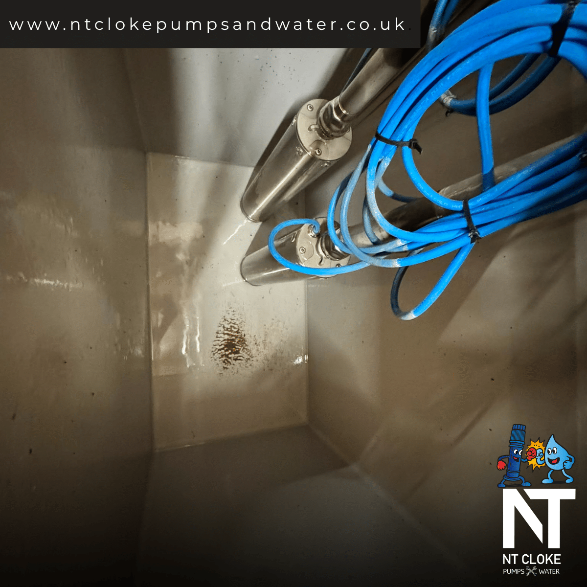 Cold Water Storage Tank Cleaning London | Water Hygiene Services | NT Cloke Pumps & Water