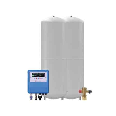 Mikrofill Mikropro 1000/2 Pressurisation Set - With 2 X 500 Litre Vessels - Service Valve Included