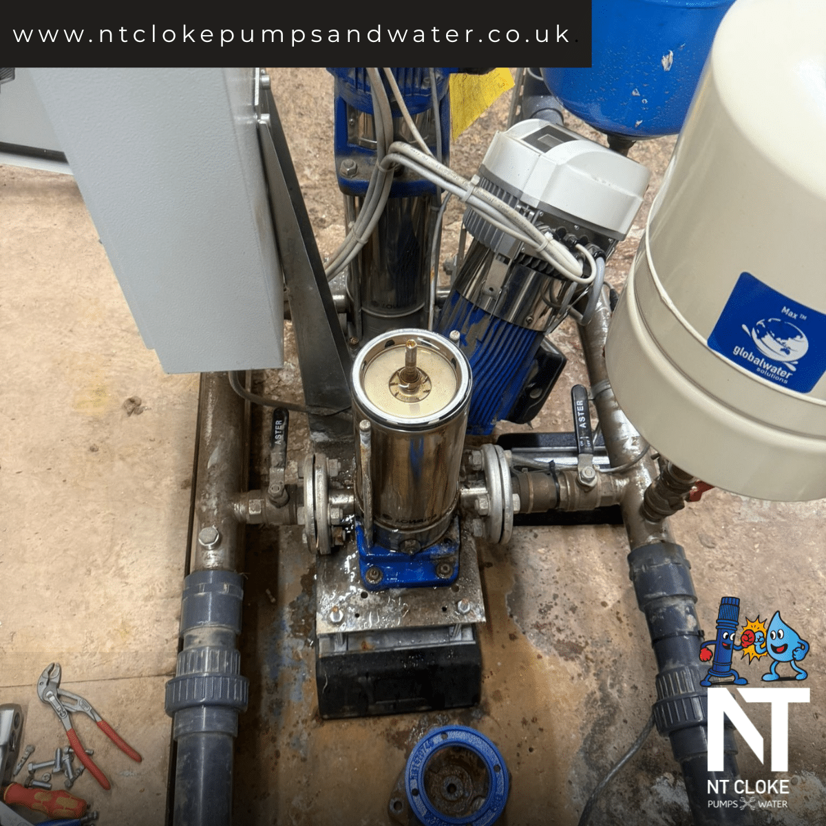 Emergency Booster Pump Mechanical Seal Replacement in Birmingham | Apartment Block Pump Repair | NT Cloke Pumps & Water
