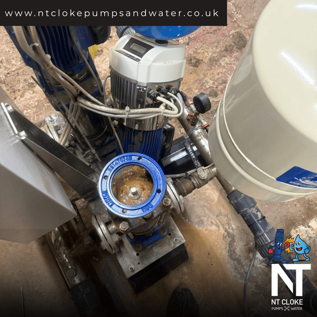 Emergency Booster Pump Mechanical Seal Replacement in Birmingham | Apartment Block Pump Repair | NT Cloke Pumps & Water